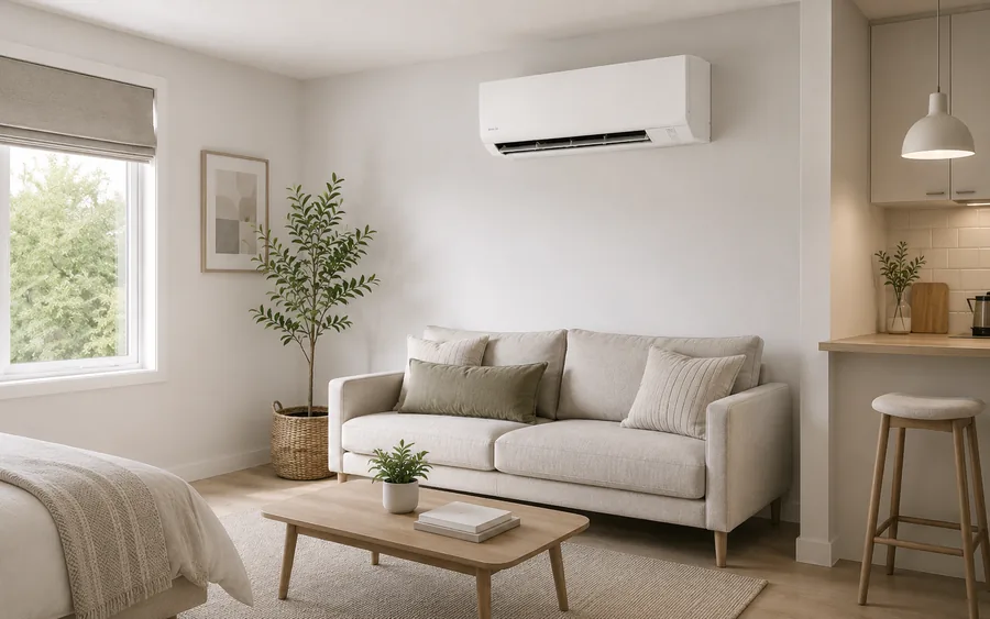 Гостиная с кондиционером Midea